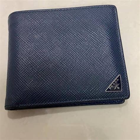 mens prada wallet blue|prada snakeskin wallet.